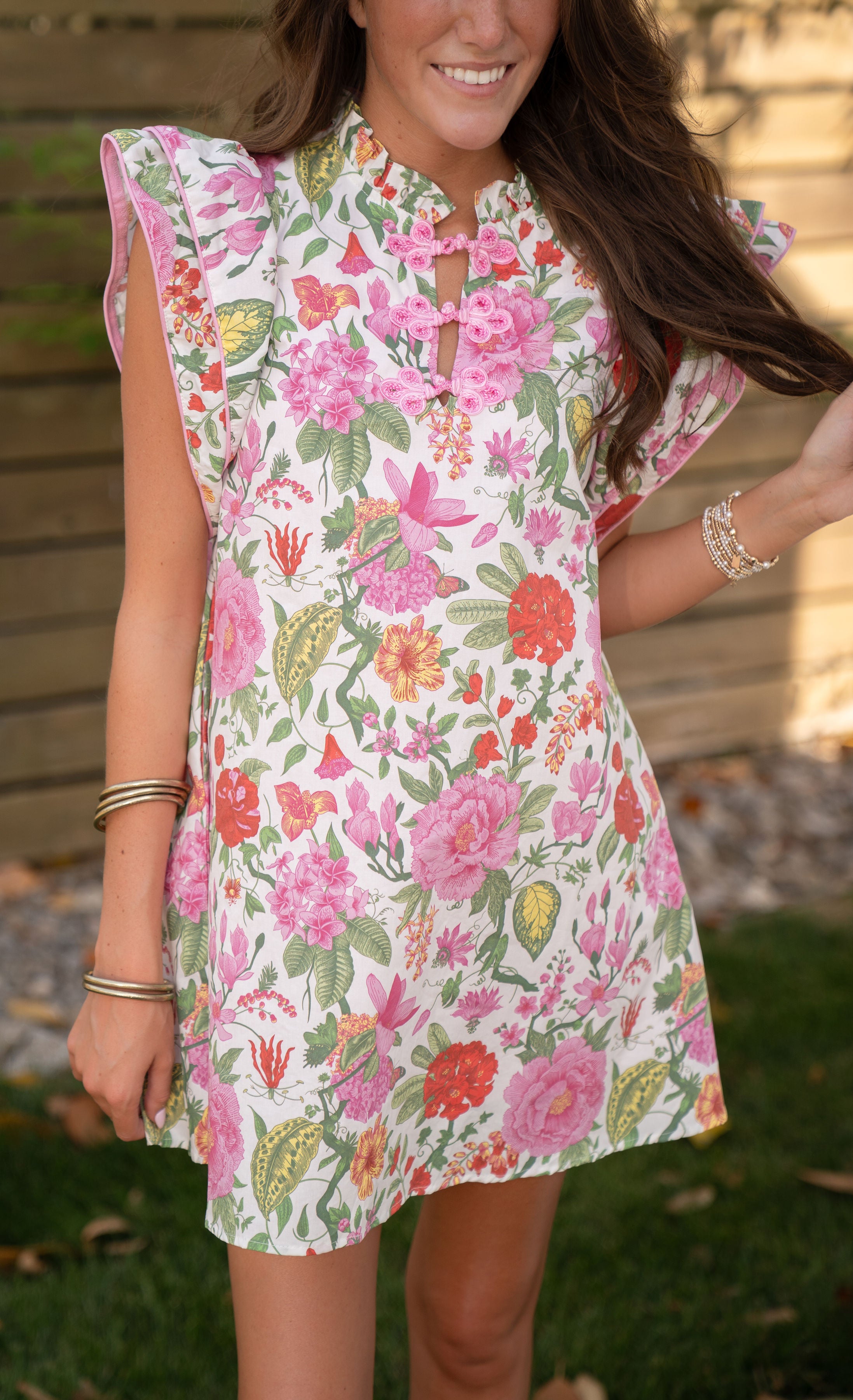 Secret Garden Flutter Dress