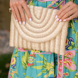 Sand Dollar Clutch