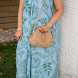 Blue Lagoon Halter Dress