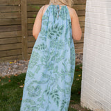 Blue Lagoon Halter Dress