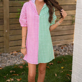 Charlotte Gingham Dress