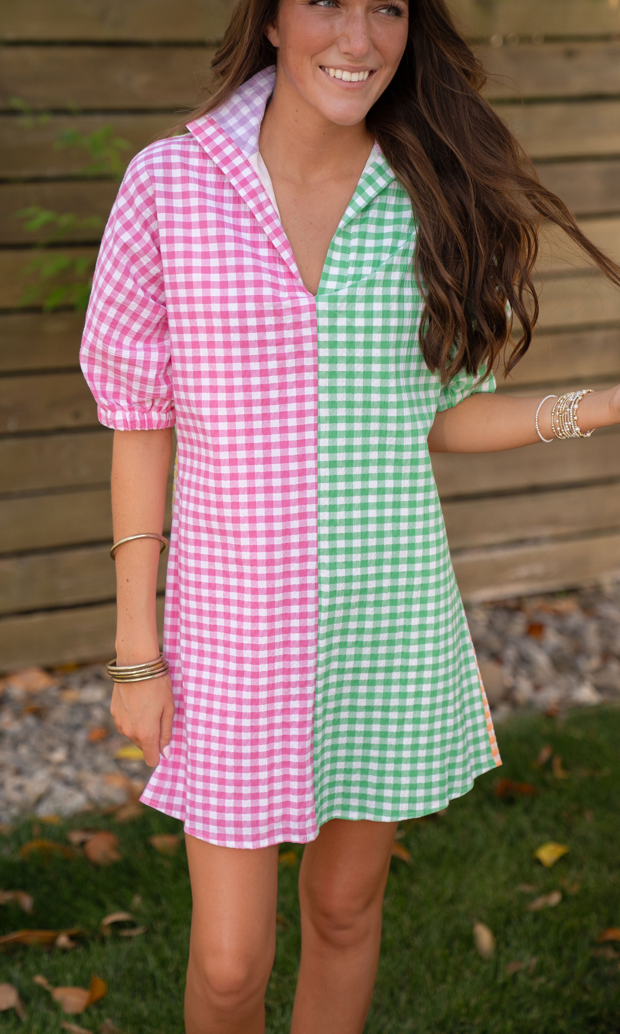 Charlotte Gingham Dress
