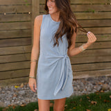 Z Supply Mattie Jersey Denim Dress
