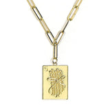 Mahjong Charm Tile Necklace
