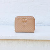 Blakely Wallet Woven Tan