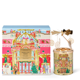 Glasshouse Music City Spinning Carousel Candle