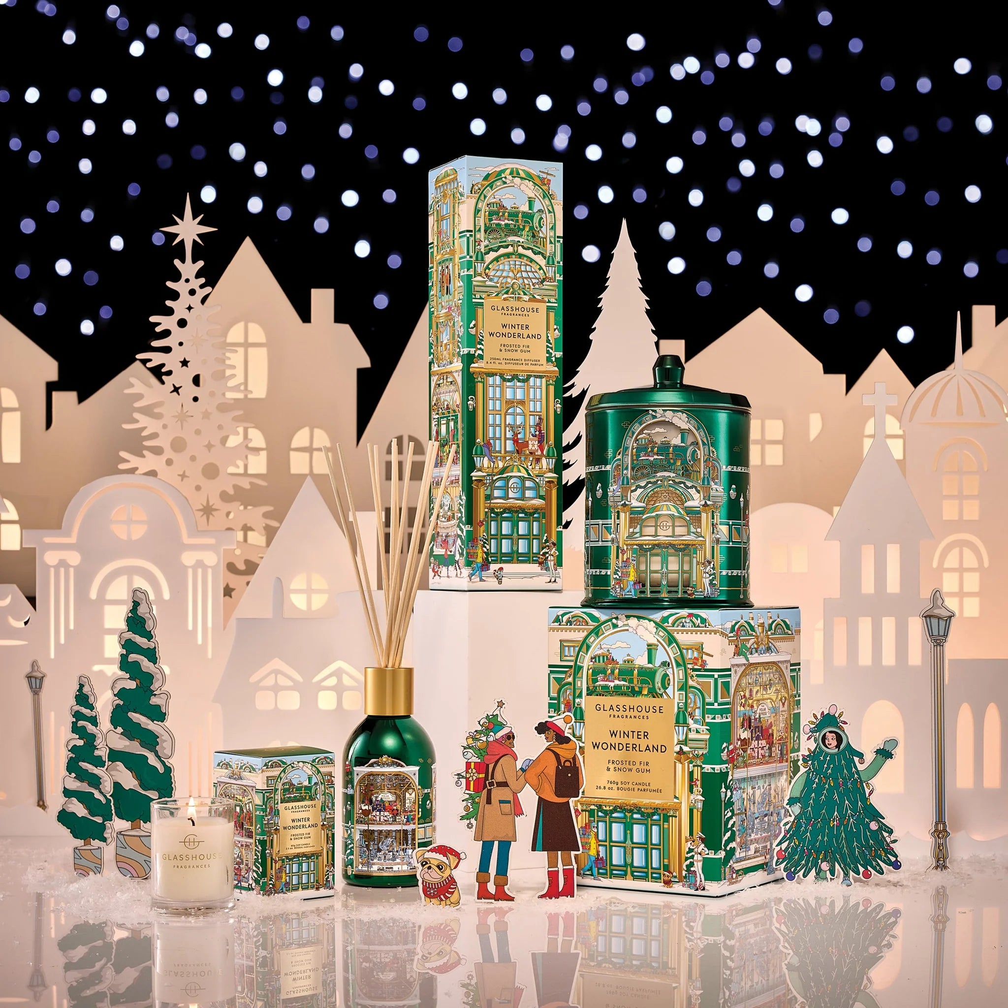 Glasshouse Winter Wonderland Candle 2oz